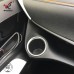 Крышка подстаканника Toyota Sienta 170, 2015-2018, хром.
