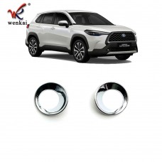 Крышка Передних Противотуманных Фар для Toyota Corolla Cross 2020-22, Черного Цвета, из Высококачественного Материала
