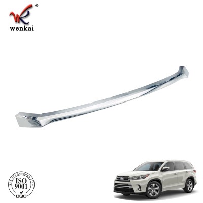 Накладка Молдинг Toyota Highlander 2017-2019, Черный
