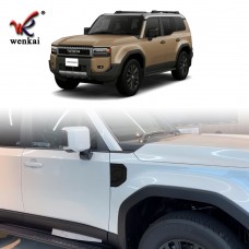 Накладки на Боковые Крылья Переднего Крыла Toyota Land Cruiser Prado Lc250, Декоративные Аксессуары (Цвет: Черный, Материал: Пластик), Подходит для Автомобиля 2021 Года Выпуска.
