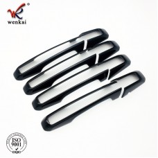 8pcs ABS Black Door Handle Cover For Range Rover Evoque Sport Freelander /For Jaguar XE XF F-Type Discovery 5 Car Accessories
