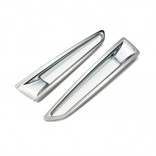 2pcs ABS Chrome Rear Fog Light Cover Trim Garnish Accessories for Toyota Tank Roomy 2017 2018 2019
