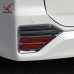Хром Задний Бампер с Противотуманками для Toyota Voxy 2022
