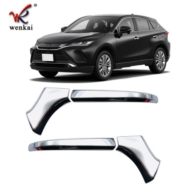 Накладка хромированная на зеркало Toyota Harrier Venza 2020-2021
