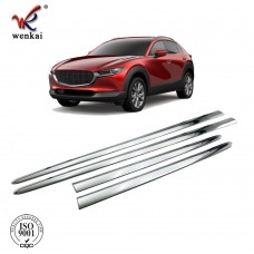 ABS Chrome Car Side Door Body Molding Cover Trim For Mazda CX-30 2020 2021 Car Exterior Accessories