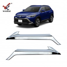 ABS Chrome For Toyota Corolla Cross Front Grille Cover Trim Car Accessories