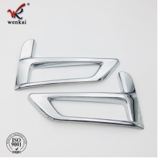 ABS Chrome Front Fog Light Lamp Cover Trim Decoration For Nissan X-rail Rogue T32 2017-2018 Car Accessories Garnish