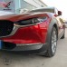 ABS Хромированная накладка на переднюю противотуманную фару для Mazda CX-30 2020 2021 - купить аксессуары для экстерьера автомобиля на tuningdom.ru