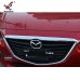 Хромированная передняя решетка радиатора для Mazda Axela 2014+ на tuningdom.ru