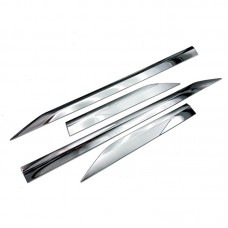 ABS Chrome Side Panel Door Body Kits Molding Trim With For Toyota RAV4 2019 2020 Car Accessories