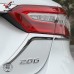 ABS Хромированная накладка на задний фонарь для Toyota Camry XV70 2018 2019 – автомобильные аксессуары в интернет-магазине tuningdom.ru