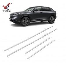 ABS Painting Car Body Door Side Molding Trim For Honda Vezel Hr-v RV 2021 2022 Exterior Accessories