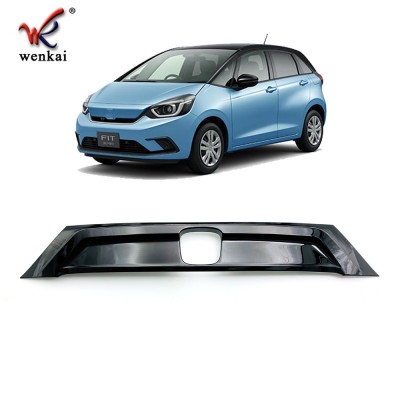 ABS Piano Black Задняя накладка на заднюю крышку багажника для Honda Fit Jazz GR 2020 2021 - купить автомобильные аксессуары в интернет-магазине Tuningdom.ru