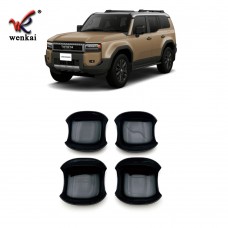 ABS Side Door Handle Bowl Cover Trim For Toyota Land Cruiser Prado LC250 Car Exterior Decoration Accessories

