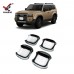 Накладка Чаши Ручки Abs Toyota Land Cruiser Prado черная
