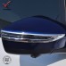 Накладка зеркала Nissan Leaf ZE1, ABS, 2017-2018
