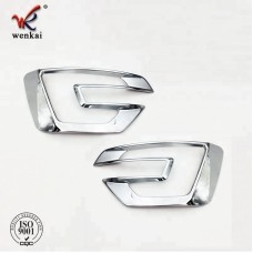 Auto Car Accessories ABS Plastic Chromed Front Fog Light Cover Trim For Ford Explorer 2016 2017