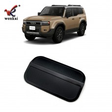 Auto Car Gas Tank Oil Fuel Cover Protector Trim For Toyota Prado Land Criuser LC250 2024 Body Kit Upgrade Accessories