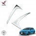 Серебряная отделка стойки Toyota Corolla 2019 ABS Chrome
