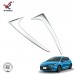 Серебряная отделка стойки Toyota Corolla 2019 ABS Chrome
