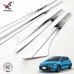 Молдинги Дверей Toyota Corolla Sport Hatch 2019 Черные
