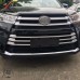 Автомобильные аксессуары для Toyota Highlander Kluger 2017-2019: Нижняя часть переднего бампера, накладка на молдинг, Накладка-гарнир | tuningdom.ru