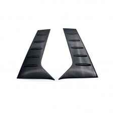 Car Accessories C Pillar Rear Window Quarter Cover Garnish Piano Black For Exterior Toyota Alphard Vellfire 3rd Gen