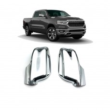 Car Exterior Accessories Side Door Rearview Mirror Cover Trim For Dodge RAM 1500 2018-2020