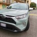 Купить хромированную переднюю противотуманную фару для Toyota RAV4 2019-2020 на tuningdom.ru