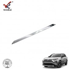 Cars Body Parts Accessories ABS Chrome Rear Trunk Streamer For Toyota RAV4 2019 2020 Car Decoration