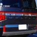 Хромированные аксессуары для Mitsubishi Delica D:5 2020: накладка на молдинг заднего багажника | Tuningdom.ru