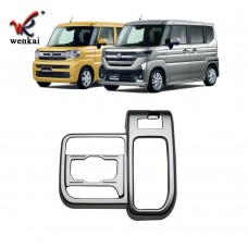 Рамка Переключения Передач для Suzuki Spacia 2024, Декоративная Наклейка хром на Центральную Консоль