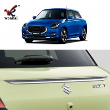 For 2024 Suzuki Swift ZD ZC Rear Trunk Door Tailgate Trim Body Kits Car Cover Trim Exterior Accessories