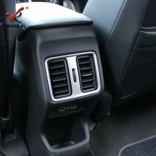 Крышка воздуховода для Honda Vezel HR-V 2021-2022, ABS, хром, интерьерный декор