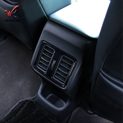 Крышка воздуховода для Honda Vezel HR-V 2021-2022, ABS, черная, интерьерный декор