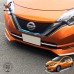 Купить ABS Хромированную переднюю отделку для Nissan Note 2017-2019 на tuningdom.ru