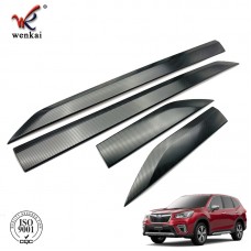 For Subaru Forester SK 2018 2019 Stainless Steel Car Side Door Body Strip Moulding Cover Trim Auto Exterior Accessories 4pcs