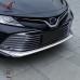 Молдинг переднего бампера для Toyota Camry XV70 2018 2019 - яркий серебристый ABS хром | Tuningdom.ru