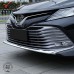 Молдинг переднего бампера для Toyota Camry XV70 2018 2019 - яркий серебристый ABS хром | Tuningdom.ru