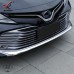 Молдинг переднего бампера для Toyota Camry XV70 2018 2019 - яркий серебристый ABS хром | Tuningdom.ru