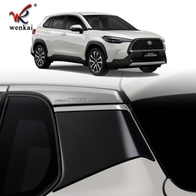 C-Образная Стойка Жалюзи на Заднее Стекло для Toyota Corolla 2020-2021, Специальная Отделка Кузова Серебро