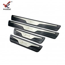 For Toyota Harrier Venza (XU80) 2020 2021 Car Accessories Outer Side Door Sill Scuff Plate Threshold