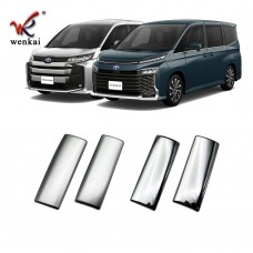 For Toyota Noah Voxy 90 2021 2022 ABS Chrome Car Interior Rear Door Handle Cover Protectors Automobiles Accessories