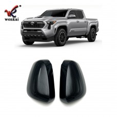 For Toyota Tacoma 2024 2025 Side Door Rear View Mirror Cover Trim Accessories