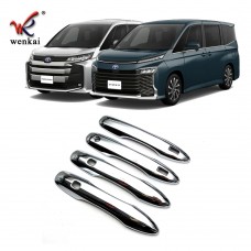 For Toyota Voxy Noah 2021 2022 ABS Chrome Side Door Handle Cover Trim Car Exterior Accessories