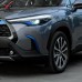 Рамка передней противотуманной фары для Toyota Corolla Cross 2020 2021 - качественные накладки фонаря на tuningdom.ru