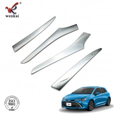 Head Lamp Trim For Toyota Corolla Sport Hatch Hatchback Auris 2019 High Quality ABS Chrome Front Head Light Lamp Eyelids Cover