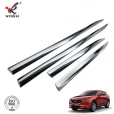 High Quality Abs Chrome Side Door Panel Body Molding Cover Trim For Mazda CX-5 KF 2017 2018 2019 Car Accessories