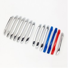 M-colored Car Front Center Grille Grill Inserts Strip For BMW X3 G01 X4 G02 2018 2019 CAR ACCESSORIES