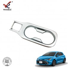 Matte Water Cup Frame Cover Trim For Toyota Corolla Sport Hatch Hatchback Auris 2019 Car Accessories